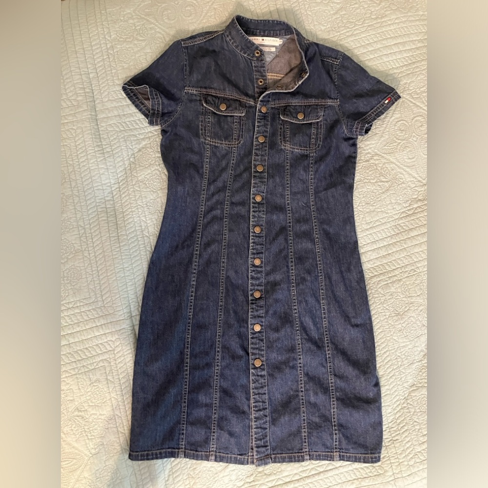 Tommy Hilfiger denim button up dress